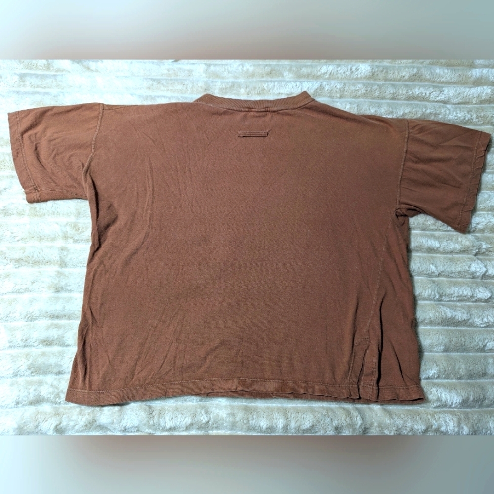 Women's Vintage The Limited Brown Oversized T-Shirt Size L - Picture 3 of 7